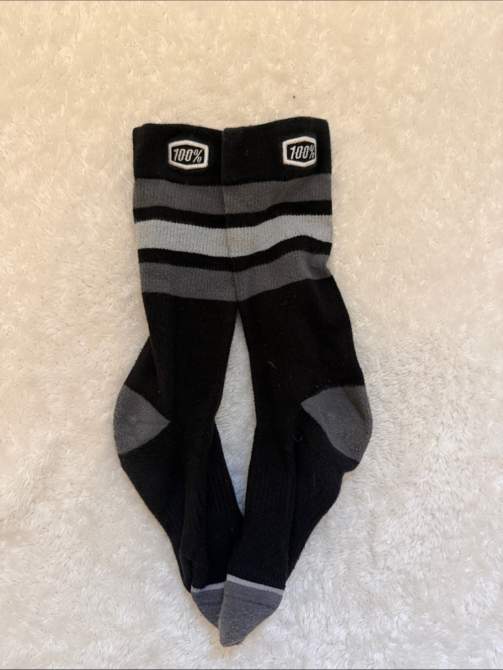 NWOT 100 percent crew socks